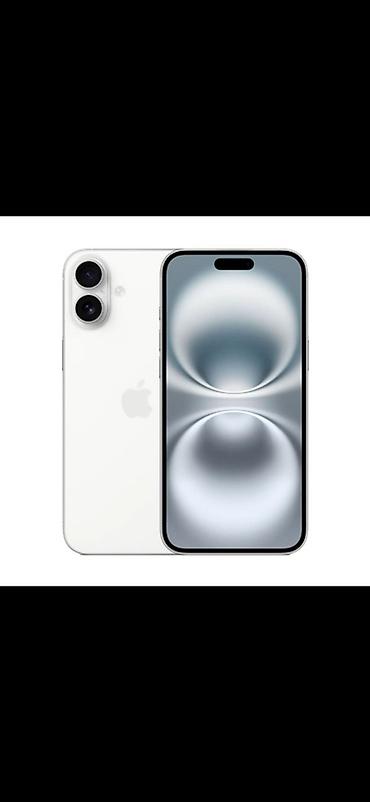 iphone 2 sim: IPhone 16, белый 128 гб Коробка зарядка и чехол отдам - Экран: 6.1" — 1