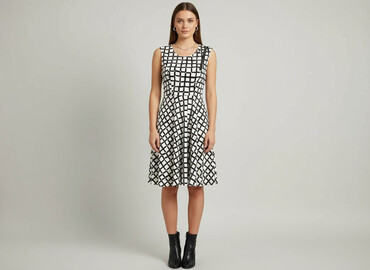 czerwona sukienka midi zara: Women`s dress, size M