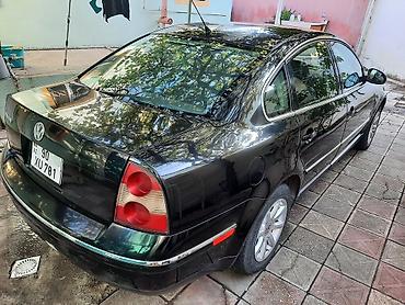 passat 2004: Volkswagen Passat (sedan), qara rəng. - Korpus: 4 qapılı, xrom yan — 4
