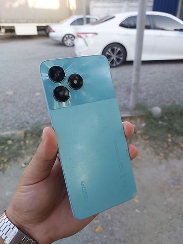 redmi note 7s: Realme Б/у, 64 ГБ, цвет - Голубой, 2 SIM — 1