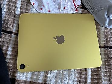 aiphone 15: Планшет, Apple, память 128 ГБ, 10" - 11", Wi-Fi, Б/у, цвет - Желтый — 1