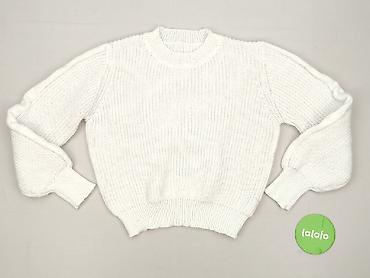 bialy sweter: Sweter damski, rozmiar S — 2