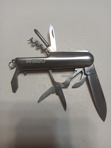 заточка ножей: Нож перочинный 15 см.
Winbo. КНР