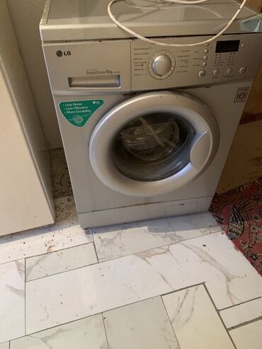 Elektrikli qızdırıcılar və radiatorlar: Paltaryuyan maşın LG, 6 kq, Avtomat, Qurutmasız, Kredit yoxdur