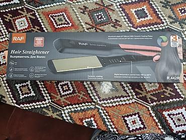 kontakt home buxarlı ütü: RAF R.442R saç düzləndiricisi - 27×100 mm alüminium lövhələr keramik — 2