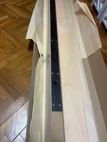 Ostali nameštaj: Zidna “lebdeća” polica – bela - Minimalistički dizajn sa skrivenim — 24