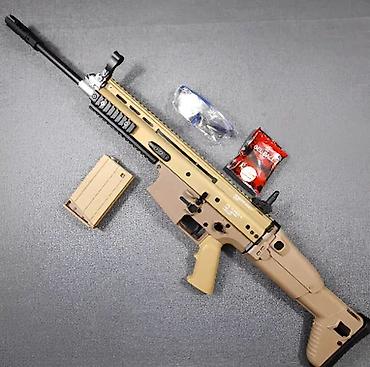 sovet oyuncaqlari: Gel Blaster Scar MK17 – Avtomatik Peşəkar səviyyəli, güclü elektrikli — 1