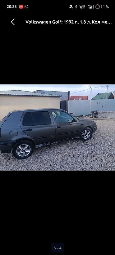 wolksvagen vento: Volkswagen Golf: 1992 г., 1.8 л, Механика, Бензин, Хэтчбэк — 2