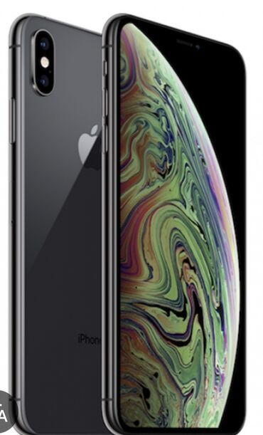 Apple iPhone: IPhone Xs, Новый, 128 ГБ, Черный, Наушники, Зарядное устройство, Защитное стекло, 79 %