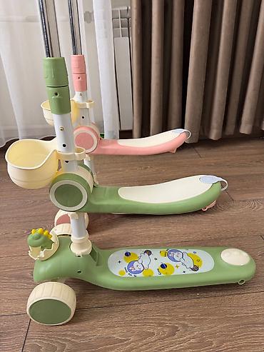 Детские самокаты: Детский самокат с подсветкой и музыкой (для детей от 2 до 6 лет) — 9