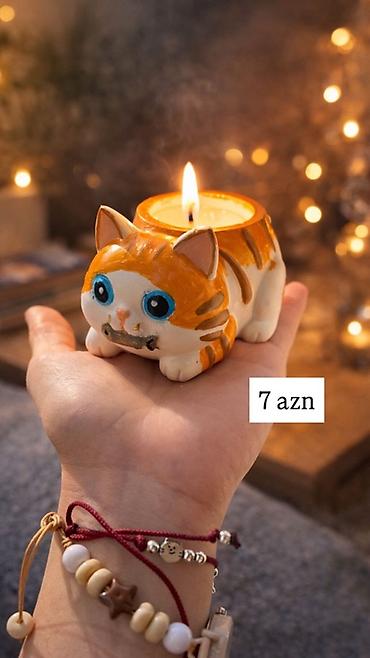 Şamlar: Şam Fiqurlu, Soya mumu — 12