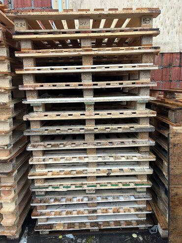 Drvena građa, šperploča: Drvene palete – različiti tipovi i dimenzije Vanstandardne palete — 9