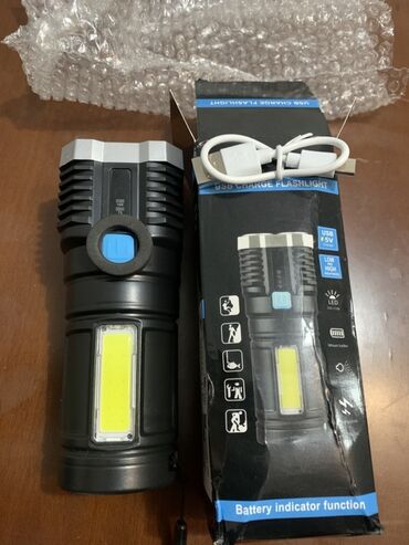 led прожектор: Многофункциональный LED-фонарь с USB-зарядкой - Яркий светодиодный