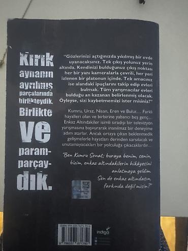 oyun cd: Məhsul: Kitab – “Enkaz Altındakiler” Müəllif: Beyza Alkoç — 2