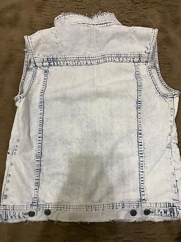 dest geyim: Jilet, Bershka, S, rəng - Ağ — 3