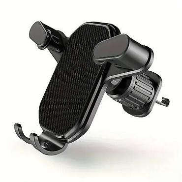 car bluetooth adapter: Držač mobilnog telefona za auto sa kukom za vazdušni otvor. Opis — 2
