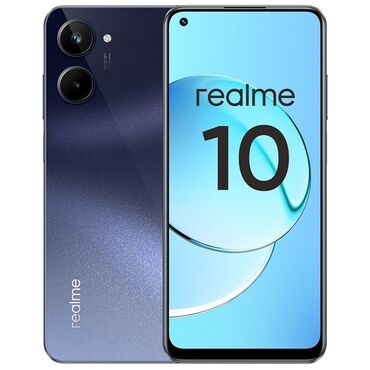 телефон реалми 8: Realme 10, Б/у, 128 ГБ, цвет - Синий, 2 SIM