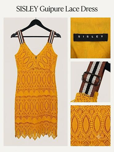 evalar vitamin c: SISLEY Guipure Lace Dress - Brend: SISLEY - Model: Guipure dantelli — 1