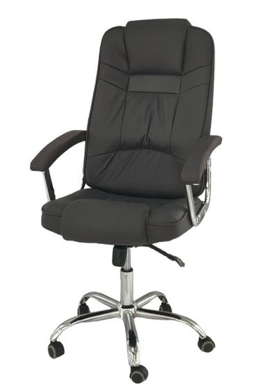 стулья мягкие для дома: С колесиками, Рукояти не регулируются, Кожзаменитель