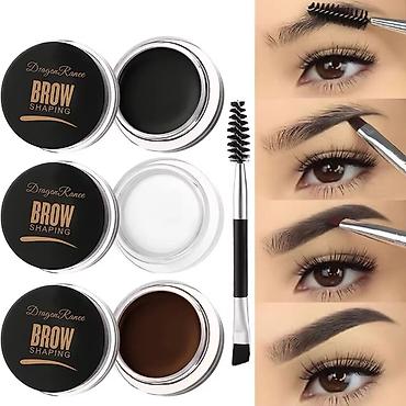 хна для бровей: Набор для моделирования бровей Dragon Ranee Brow Shaping Состав — 1