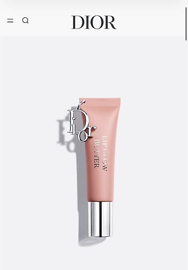 sephora: Dior Addict Lip Glow Butter – dodaqlar üçün parlaq nəmləndirici balzam — 1