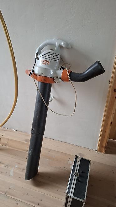 iş alətləri: STIHL SHE 71 elektrik yarpaq üfürən və toplayan aparat toyda zer — 1