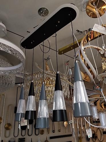 smart light: Подвесной светильник с 5 плафонами - Тип: линейный многоярусный — 1