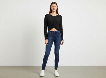Topy: PrettyLittleThing, Top damski, rozmiar M