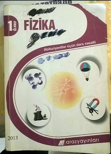 Kitablar, jurnallar, CD, DVD: Fizika/Rus dili/Riyaziyyat vəsaitləri. Ün. Yeni Yasamal