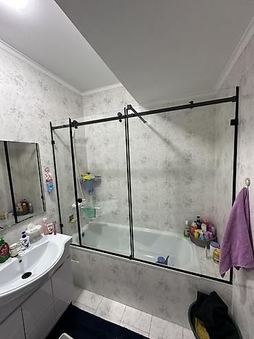 Душевые перегородки и ограждения: Ассаламу алекум тугандар Айнек тосмолорду жасайбыз кузгу подсветка — 10