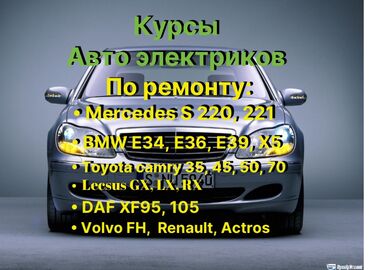 обучение трейдингу: Курс обучение по ремонту электрики Mercedes S класс. ВMW E34, 39, X5