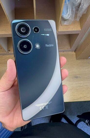 Redmi: Redmi, Redmi Note 13 Pro, Б/у, 128 ГБ, цвет - Черный, 2 SIM, eSIM