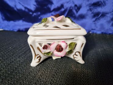 Kutije za odlaganje: Kutija za nakit, Keramika, bоја - Šareno, Novo — 9