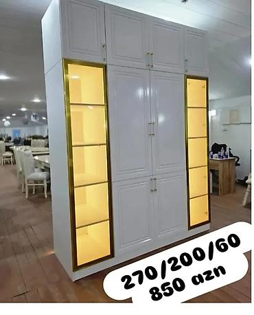 vitrin dolab: Mətbəx/qonaq otağı üçün çoxfunksiyalı vitrinli dolab. Xüsusiyyətlər — 1