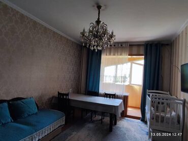 продажа квартир в бишкек: 3 комнаты, 80 м², 106 серия, 5 этаж, Старый ремонт