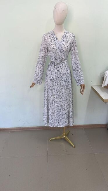 платье халат с цветочным принтом: Швея Автомат