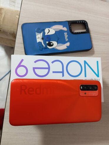 t 4: Xiaomi, Redmi 9T, 128 ГБ, цвет - Оранжевый, 2 SIM