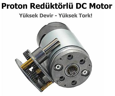 Ötürücü qutuların detalları: Kateqoriya: Motorlar > Reduktorlu DC Motorlar > 37mm Motorlar — 1