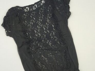 dopasowana czarne bluzki: Women's blouse, size S