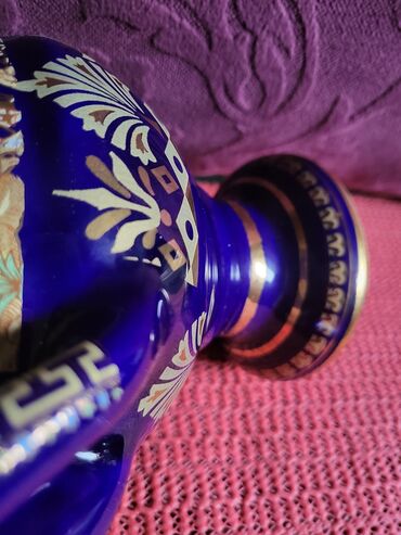 Ostali kućni dekor: Cup,vaza vintaz nov grcki,porcelanski,rucno oslikan 24 kar.zlatom — 15