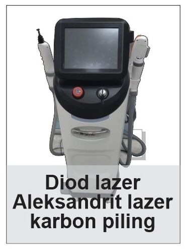 Lazer aparatları: Epilyasiya üçün, Karbon pilinq, Diod