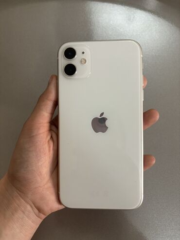 iphone 11 ağ: IPhone 11, 64 ГБ, White Titanium