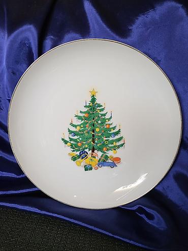 paviljoni forma ideale: Tanjir 1969g.Hutschenreuther porcelan Nemacka. Tanjir bez — 7
