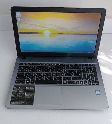 ноутбуки покупать: Ноутбук, Asus, 8 ГБ ОЭТ, Intel Core i3, 15.6 ", Колдонулган, Жумуш, окуу үчүн, эс тутум SSD
