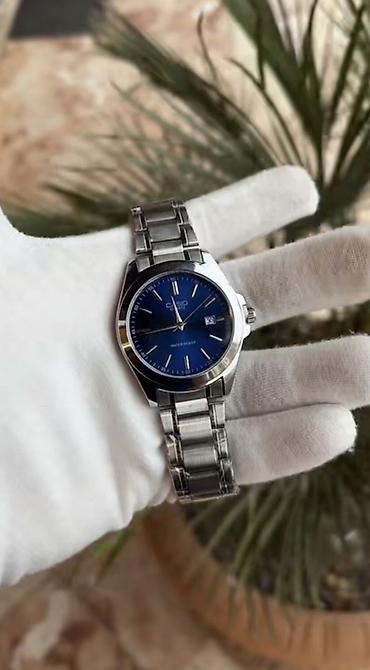 casio saatlari: CASIO kişi qol saatı – klassik və zərif dizayn - Mexanizm: Quartz - — 2