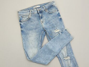Jeansy Zara, XS (EU 34), Bawełna, stan - Idealny