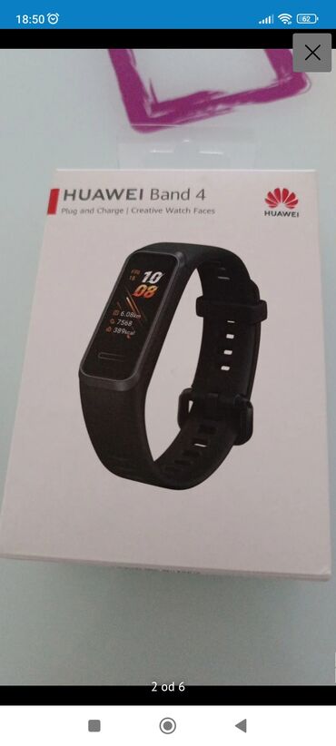 Watches: Fitnes narukvica Huawei band 4, ispravna