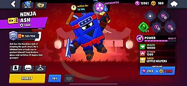 komputer vakansiya: Brawl Stars hesabı. Hesabın görüntülərdə görünən əsas göstəriciləri — 6