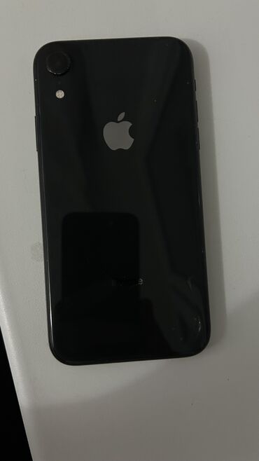корпус iphone xr в стиле iphone 13: IPhone Xr, Б/у, 64 ГБ, Черный, Защитное стекло, Чехол, 81 %