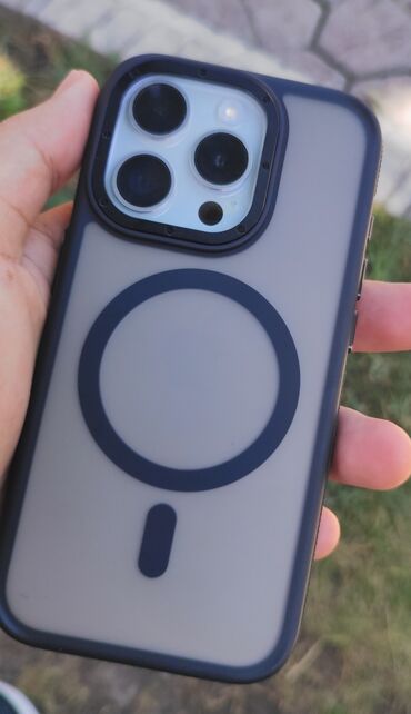 хонор ош: IPhone 15 Pro, Колдонулган, 256 ГБ, White Titanium, Коргоочу айнек, Каптама, 88 %